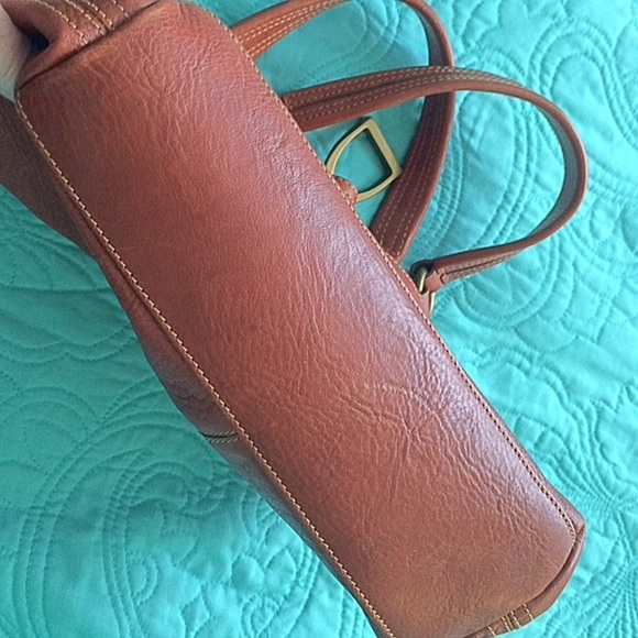 Lauren Ralph Lauren Brown Leather Bag - Picture 5 of 8